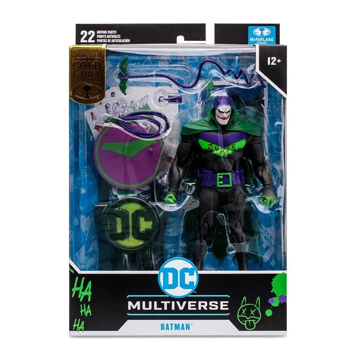 DC Multiverse 7 Inch Action Figure - Batman (Batman: White Knight) (Jokerised) (Gold Label)