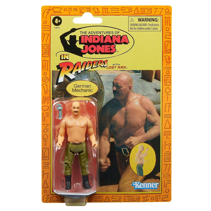 Indiana Jones Retro Action Figure - German Mechanic (Raiders of the Lost Ark) (Possibly Non-Mint)