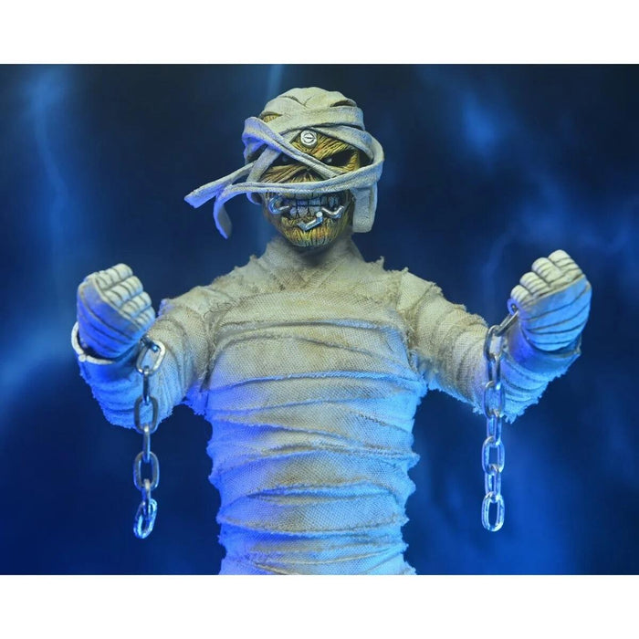 Iron Maiden Powerslave 40th Anniversary 8 Inch Scale Clothes Action Figure - Mummy Eddie